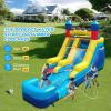JOYMOR Commercial Grade Inflatable Water Slide with Splash Pool for Kids and Adults, 100% PVC Vinyl Inflatable Water Park for Outdoor Fun Backyard (23 x 9 x 14ft), Without Blower view 3