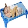 24 Pieces Toddlers Cot Sheets for Daycare Preschool Standard Size 24 x 51 Inch Soft Breathable Nap Sheet Polyester Cotton Sky Blue Cot Sheet for Boys Girls Naptime Sleeping for Cots Mat view 3