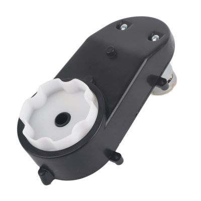 Msiud RS390 Electric Motor Gearbox, Ride Ons DC Gear Box Accessories Motorcycle Replacement Parts Steering Volt Aperture Drive Accessory Power Wheels Engine Match Torque AC Controller