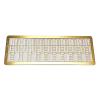 1:100 Model Boat Straight Ladder with Handrail Thickness 0.3mm Brass Etching Sheet for DIY Ship Etched Stairs Railing view 1