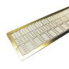 1:100 Model Boat Straight Ladder with Handrail Thickness 0.3mm Brass Etching Sheet for DIY Ship Etched Stairs Railing view 4