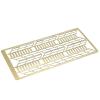Model Ship Etching Ladder 1:72 1:100 1:150 1:200 Brass Etched Sheet Micro Stairs for Remote Control Boat Assembly(1/72) view 1
