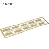 Model Ship Etching Ladder 1:72 1:100 1:150 1:200 Brass Etched Sheet Micro Stairs for Remote Control Boat Assembly(1/100) view 3