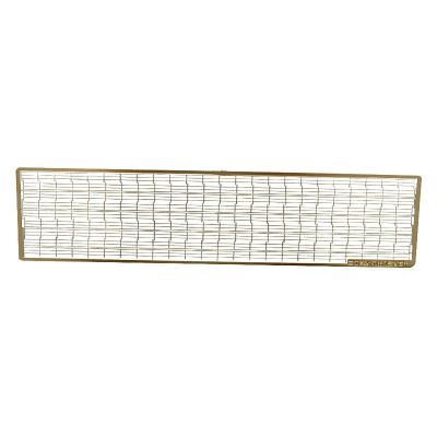 Model Marine 1:150 Ratio Brass Etched Railing Length 290mm Height 7mm Micro Balustrade Baluster for RC Simulation Boat DIY