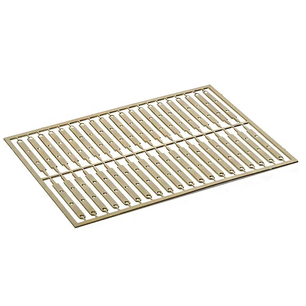 1:48 RC Simulated Boat Model Etched Plate PE Railing Height 22mm Brass Etching Handrail for DIY Ship Decoration Assembly
