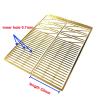 1/35 RC Boat Model Perforated Railing Inner Hole 0.7mm Thickness 0.6mm Brass Etching Handrails for Simulated Ship Assembly(3 Hole Version) view 4