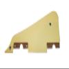 Screwless - No Drill - Pickguard Mount (with pickguard included) compatible with Les Paul guitars (Cream) view 1