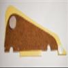 Screwless - No Drill - Pickguard Mount (with pickguard included) compatible with Les Paul guitars (Cream) view 2