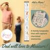 Personalized Baby Boy Nursery Canvas Growth Chart - Dogs Puppy Measuring Wall Tape - Customized with Name Birth Stats - Ready to Hang Kids Height Wall Chart view 3