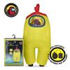 YuMe Official Among Us Toikido Toys Inflatable Kids Halloween Cosplay Costume for Children Crewmate - Yellow with You Glove to See it Hat view 3