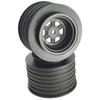 DE Racing Gambler Rear Sprint Wheels with 12mm Hex/Ae -Tlr/Black DER-GSR-AB view 1