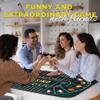Educational Party Board Game: Blind Wine Tasting, 70x35 Mat, 3+ Players view 3