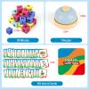 Edulok Word Race Cube - Preschool Wooden Alphabet Letter Blocks & Phonics Matching Games - CVC Word Learning Toys view 3