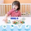 Edulok Word Race Cube - Preschool Wooden Alphabet Letter Blocks & Phonics Matching Games - CVC Word Learning Toys view 4