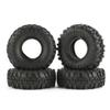 4 Pcs AUSTAR AX-4020 1.9 Inch 110mm Rubber 1/10 Rock Crawler Tires Tyre Part for D90 SCX10 AXIAL for RC4WD TF2 RC Car Parts Modification Accessories view 4