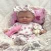 MYREBABY 7 Inch Reborn Baby Doll  Silicone Doll Girl Betty, Mini Realistic Newborn Baby Dolls Silicone Full Body with Feeding Accessories view 3