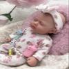 MYREBABY 7 Inch Reborn Baby Doll  Silicone Doll Girl Betty, Mini Realistic Newborn Baby Dolls Silicone Full Body with Feeding Accessories view 4