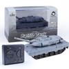 KALASU Remote Control Tank, 2.4GHz 9-Channel RC Combat Vehicle with Sound, Lights, Rotating Turret. Children's Military Toy for Boys and Girls (Grey) view 1