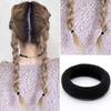 100 Pcs Baby Girls Hair Ties - Small Size Elastic Hair Ties for Baby Girls Infants Toddlers Multicolor Hair Bands Elastic Ponytail Holder (Dark) view 4