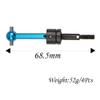4Pack Metal Universal CVD Drive Shaft Dogbone Joint & Aluminum Alloy Stub Wheel Axle Cup Joint Cup view 4