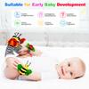 Baby Toys 0-6 Months: Baby Rattles 0-6 Months Infant Toys Baby Wrist Rattle Socks for 6-12 Month Baby Boy Girl Gifts Easter Basket Stuffers view 2