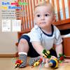 Baby Toys 0-6 Months: Baby Rattles 0-6 Months Infant Toys Baby Wrist Rattle Socks for 6-12 Month Baby Boy Girl Gifts Easter Basket Stuffers view 4