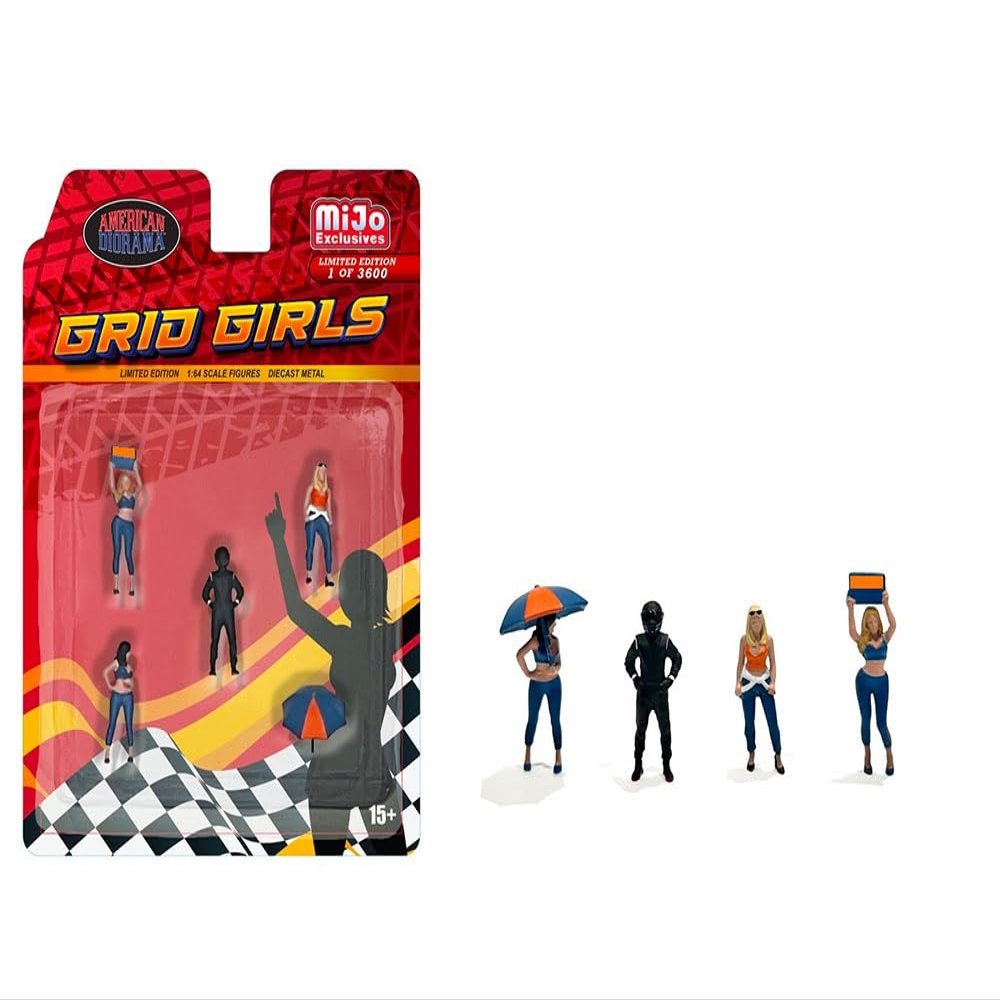American Diorama 1/64 Figure Grid Girls Figures