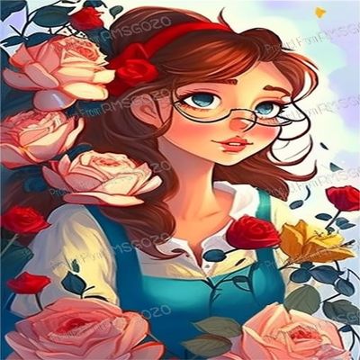 1000 Piece Wooden Puzzles for Adults- Rose Girl - Leisure Gift for All - Best Gift for Birthday Party - Stress-Free Starter Puzzle for Adults Beginners