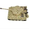 Ssccgym German Tiger I Remote Control Tank Simulation 1/16 Scale RC Tank Vehicle Turret Rotating Gun Barrel Rising/Falling Smoke (3-Color Camouflage Upgrade RC Tank) view 3