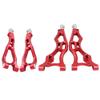 Aluminum Front Lower & Upper Suspension Arm with Pivot Balls for Arrma 1/8 Kraton Outcast Notorious Talion 6S BLX view 4