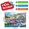 Jigsaw Puzzles for Adults 1000 Piece Puzzle for Adults 1000 Pieces Puzzle 1000 Pieces- Luarca Harbor Spain view 2