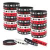 ATSMOICY 24PCS Ladybug Silicone Bracelets Wristband Party Favors -Beetle Theme Decorations Birthday Baby Shower Supplies Carnival/Events/Prize view 1