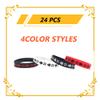 ATSMOICY 24PCS Ladybug Silicone Bracelets Wristband Party Favors -Beetle Theme Decorations Birthday Baby Shower Supplies Carnival/Events/Prize view 2