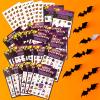 DimiGlobal 24 Halloween Bingo Game Cards for Kids Halloween Party Paper Bingo Cards Bulk,School Classroom Games,Halloween Party Supplies,Family Game Set Cards view 2
