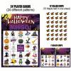 DimiGlobal 24 Halloween Bingo Game Cards for Kids Halloween Party Paper Bingo Cards Bulk,School Classroom Games,Halloween Party Supplies,Family Game Set Cards view 3