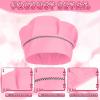 Handepo 28 Pcs Kid Apron and Chef Hat Set Adjustable Bib Apron with Pockets for Kids Cooking Baking Painting Crafting(Pink) view 4