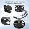 2 Pcs 35mm RC Motor Cooling Fan 21000RPM 8.4V, ESC Motor Cooling Fan Heatsink RC Car 1/8 1/10 Scale 3650 3660 540 550 Brushless Motor (Black Silver) view 4