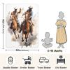 WELLDAY Baby Blanket for Boys Girls - Western Cowboy Portrait Blankets, Unisex Soft and Comfor Children Blanket for Children Sound Sleep Boys and Girls Gifts 30 x 40 Inch view 3
