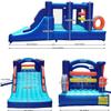 Hapcap Inflatable Obstacle Course Bounce House for Big Kids 8-12, Slide,Climbing Walls,Jumping Area,Simple Boxing Theme for Backyard Party,18L x 7.5' W x 6.5'H view 2