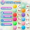12 Pcs Stress Balls Set for Adults and Kids - Squishy Ball Sensory Fidget Toys for Anxiety Relief - Squeeze Ball Party Favors Bulk Pack - Classroom Prize - Birthday Halloween view 2