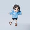 XiDonDon 1/12 BJD Doll Shoes for Ob11,GSC,Body9,YMY Body Dolls Clothes Accessories Toys 1 Pair (Black) view 4