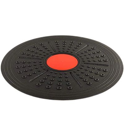 Vinson Wobble Balance Board for Physiotherapy, Gym, Occupational Therapy & other Fitness Exercises with a weight handling capacity of upto 130 KG,Black Color, Weight of the Board - 750 gm
