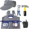 7 Pcs Kids Train Engineer Costume Set Train Conductor Outfit Conductor Cap Train Conductor Dress Up Kit for Kids Halloween Role Play Career Day Pretend Party Cosplay view 1