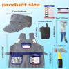 7 Pcs Kids Train Engineer Costume Set Train Conductor Outfit Conductor Cap Train Conductor Dress Up Kit for Kids Halloween Role Play Career Day Pretend Party Cosplay view 2