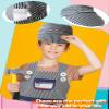 7 Pcs Kids Train Engineer Costume Set Train Conductor Outfit Conductor Cap Train Conductor Dress Up Kit for Kids Halloween Role Play Career Day Pretend Party Cosplay view 3