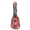 NZLTQO 16" Kids Ukulele, 4 Strings Musical Instruments with Bag, Mini Ukulele Guitar, Photo Booth Props, Plastic Ukulele Ornament Party Decoration for Home Office Bar Restaurant (Red) view 1