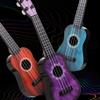 NZLTQO 16" Kids Ukulele, 4 Strings Musical Instruments with Bag, Mini Ukulele Guitar, Photo Booth Props, Plastic Ukulele Ornament Party Decoration for Home Office Bar Restaurant (Red) view 3