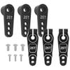 3Pcs Metal 25T Servo Horn 25 Teeth Steering Servo Arm M3 Threads & Metal 25T Servo Horn 25 Teeth Steering Arm Compatible with Futaba Savox Power HD HSP Servos Motor view 1