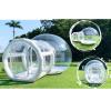 Inflatable Bubble House Dome Tent for Party, 10ft Diamete Inflatable Bubble Tent Dome, PVC Inflatable Bubble Tent with Air Blower Hand Pump Perfect for Birthdays, Parties, Christmas, Weddings view 2