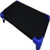 10 Pieces Toddlers Cot Sheets for Daycare Preschool Standard Size 23 x 40 Inch Soft Breathable Nap Sheet Polyester Cotton Black Cot Sheet for Boys Girls Naptime Sleeping for Cots Mat view 1